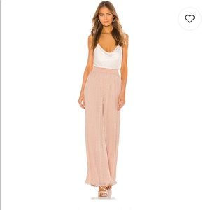 Lovers + Friends tropical breeze pants peach